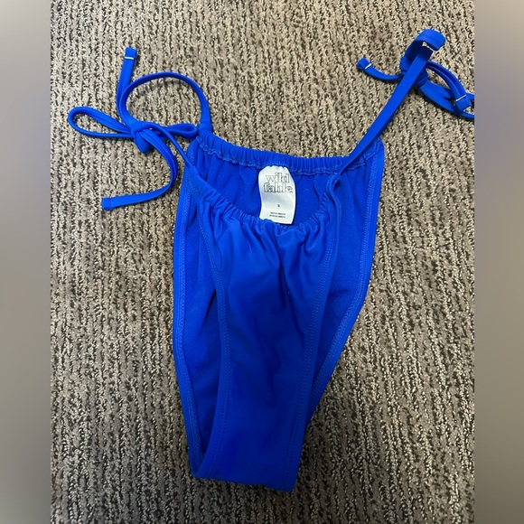Wild Fable Swim Wild Fable Vibrant Blue Bikini Bottom Poshmark